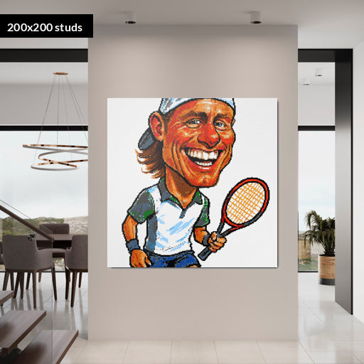 200*200studs, 160*160cm, 63*63inch