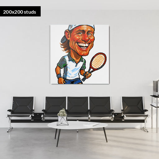 200*200studs, 160*160cm, 63*63inch