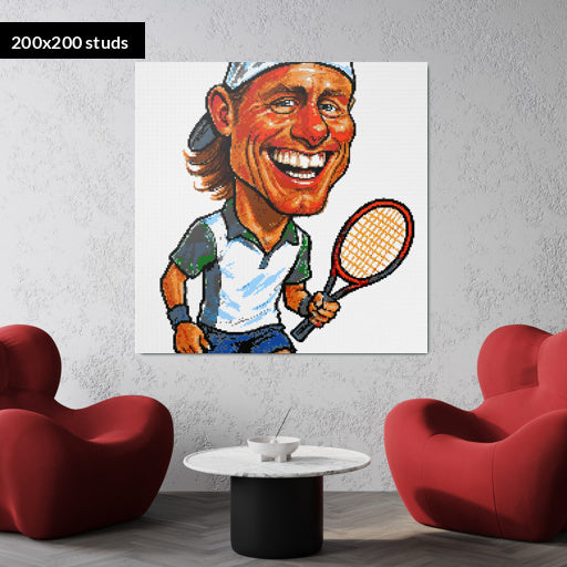 200*200studs, 160*160cm, 63*63inch