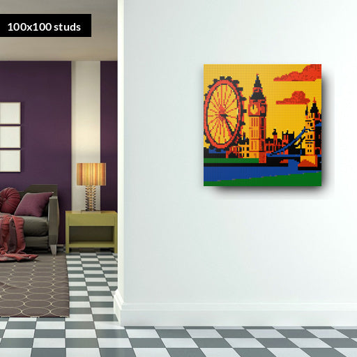 100*100studs, 80*80cm, 31,5*31,5inch