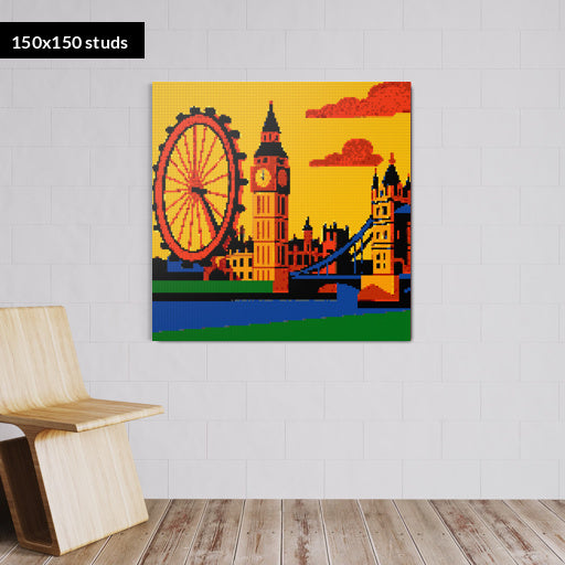 150*150studs, 120*120cm, 47,25*47,25inch