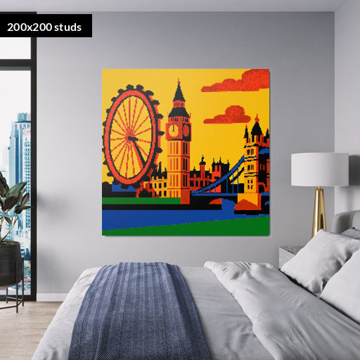 200*200studs, 160*160cm, 63*63inch