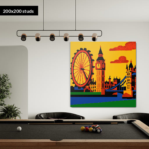 200*200studs, 160*160cm, 63*63inch