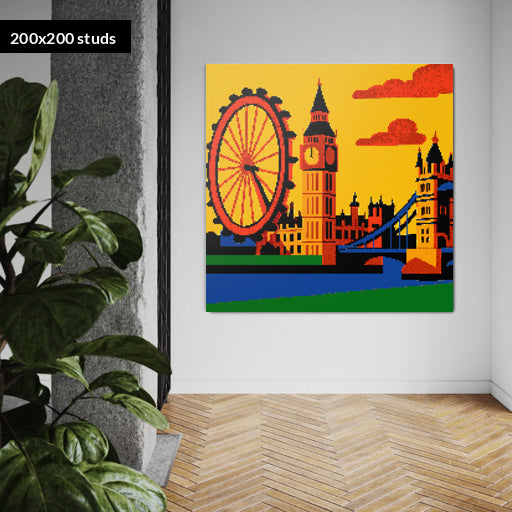 200*200studs, 160*160cm, 63*63inch