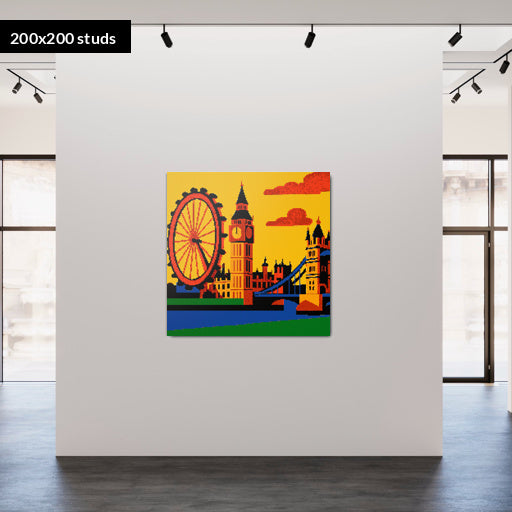 200*200studs, 160*160cm, 63*63inch