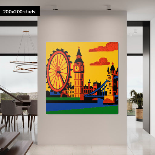 200*200studs, 160*160cm, 63*63inch