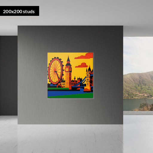 200*200studs, 160*160cm, 63*63inch