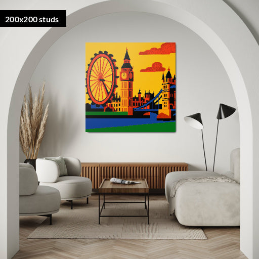 200*200studs, 160*160cm, 63*63inch