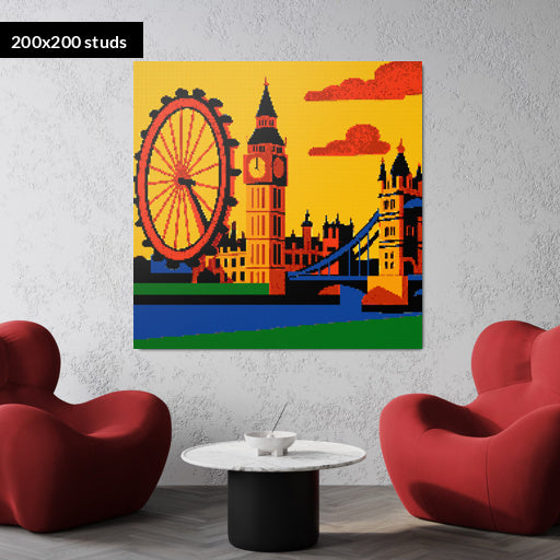 200*200studs, 160*160cm, 63*63inch