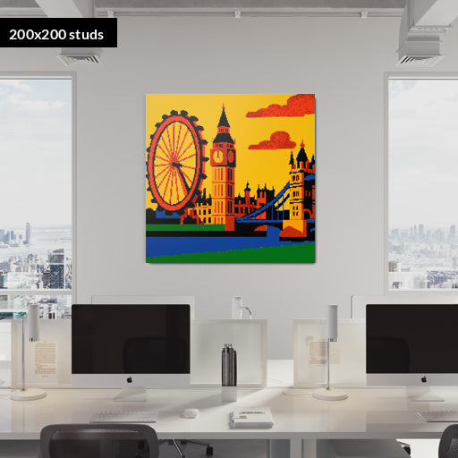 200*200studs, 160*160cm, 63*63inch
