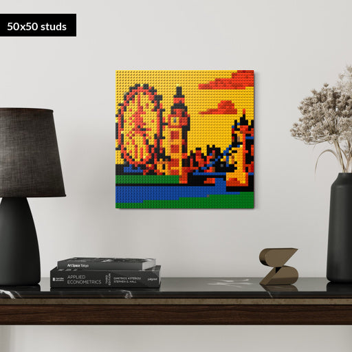 50*50studs, 40*40cm, 15,75*15,75inch
