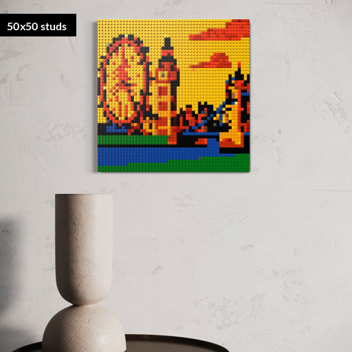 50*50studs, 40*40cm, 15,75*15,75inch