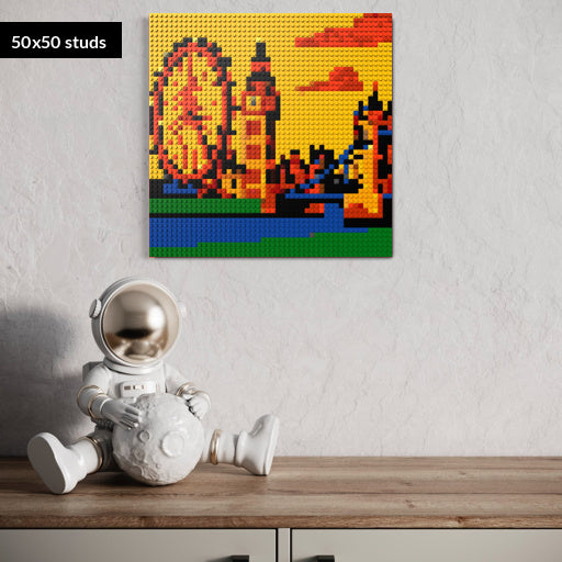 50*50studs, 40*40cm, 15,75*15,75inch