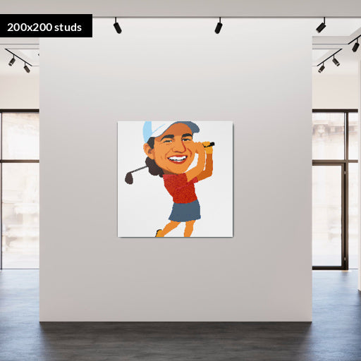 200*200studs, 160*160cm, 63*63inch