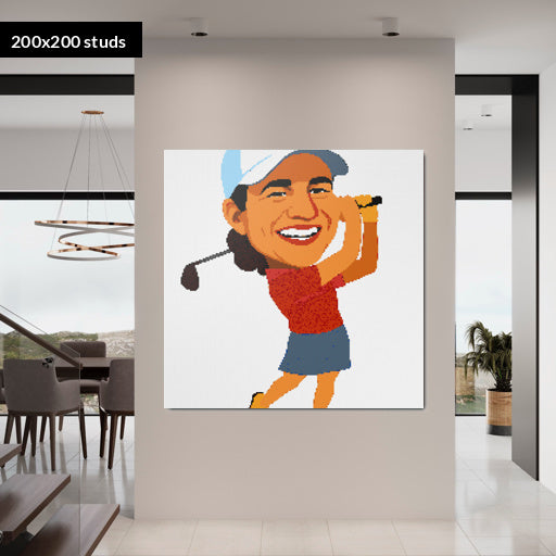 200*200studs, 160*160cm, 63*63inch
