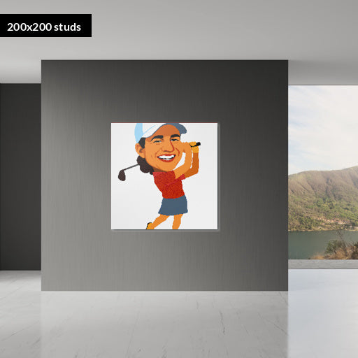 200*200studs, 160*160cm, 63*63inch