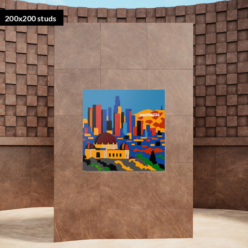 200*200studs, 160*160cm, 63*63inch