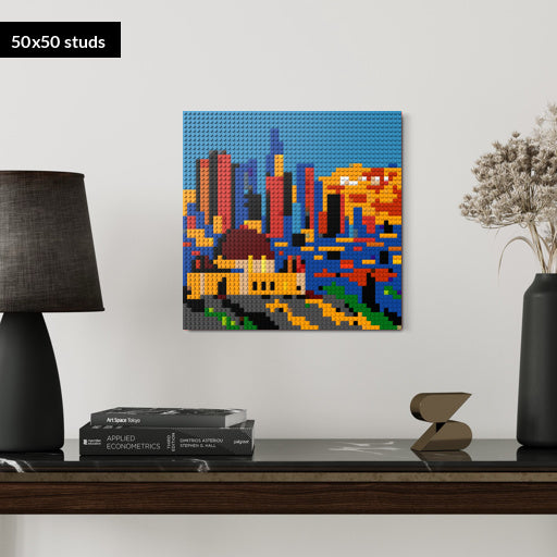 50*50studs, 40*40cm, 15,75*15,75inch