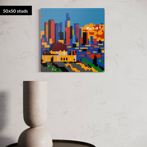 50*50studs, 40*40cm, 15,75*15,75inch