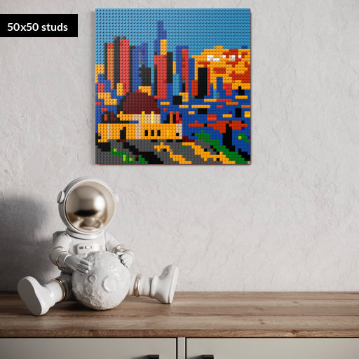 50*50studs, 40*40cm, 15,75*15,75inch