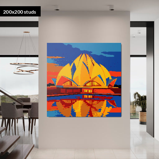 200*200studs, 160*160cm, 63*63inch