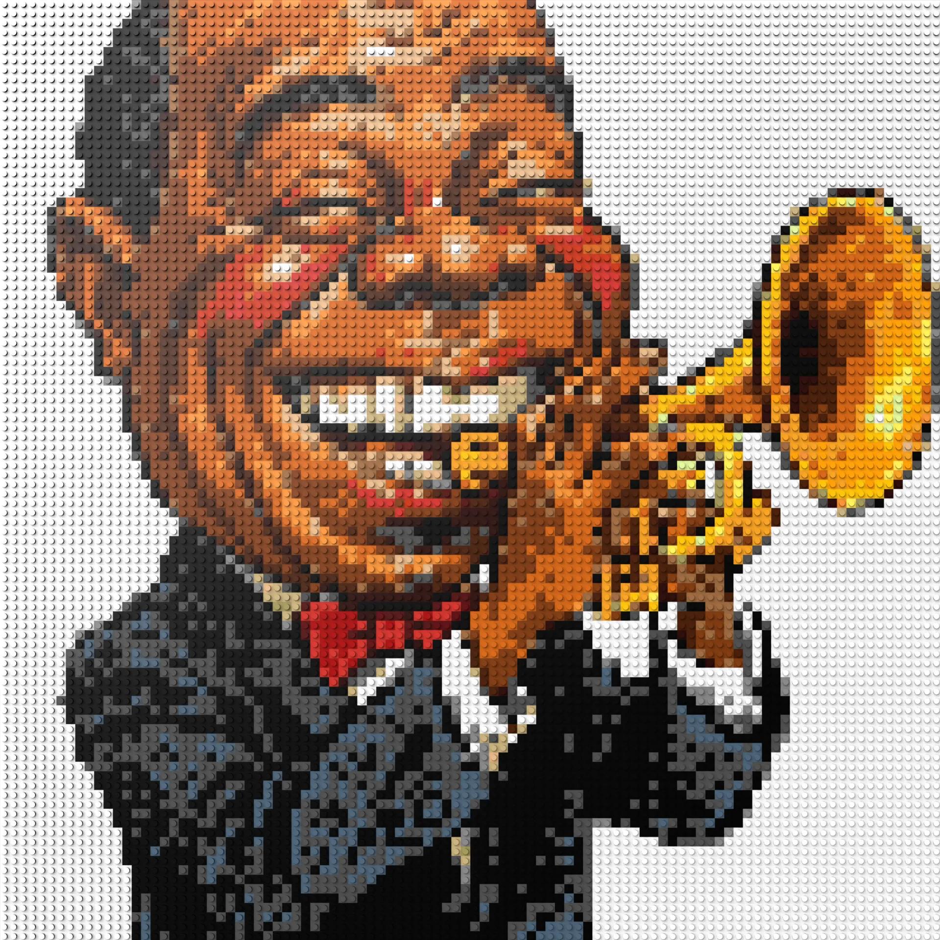 100*100studs, 80*80cm, 31,5*31,5inch