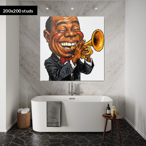 200*200studs, 160*160cm, 63*63inch