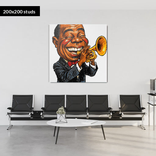 200*200studs, 160*160cm, 63*63inch