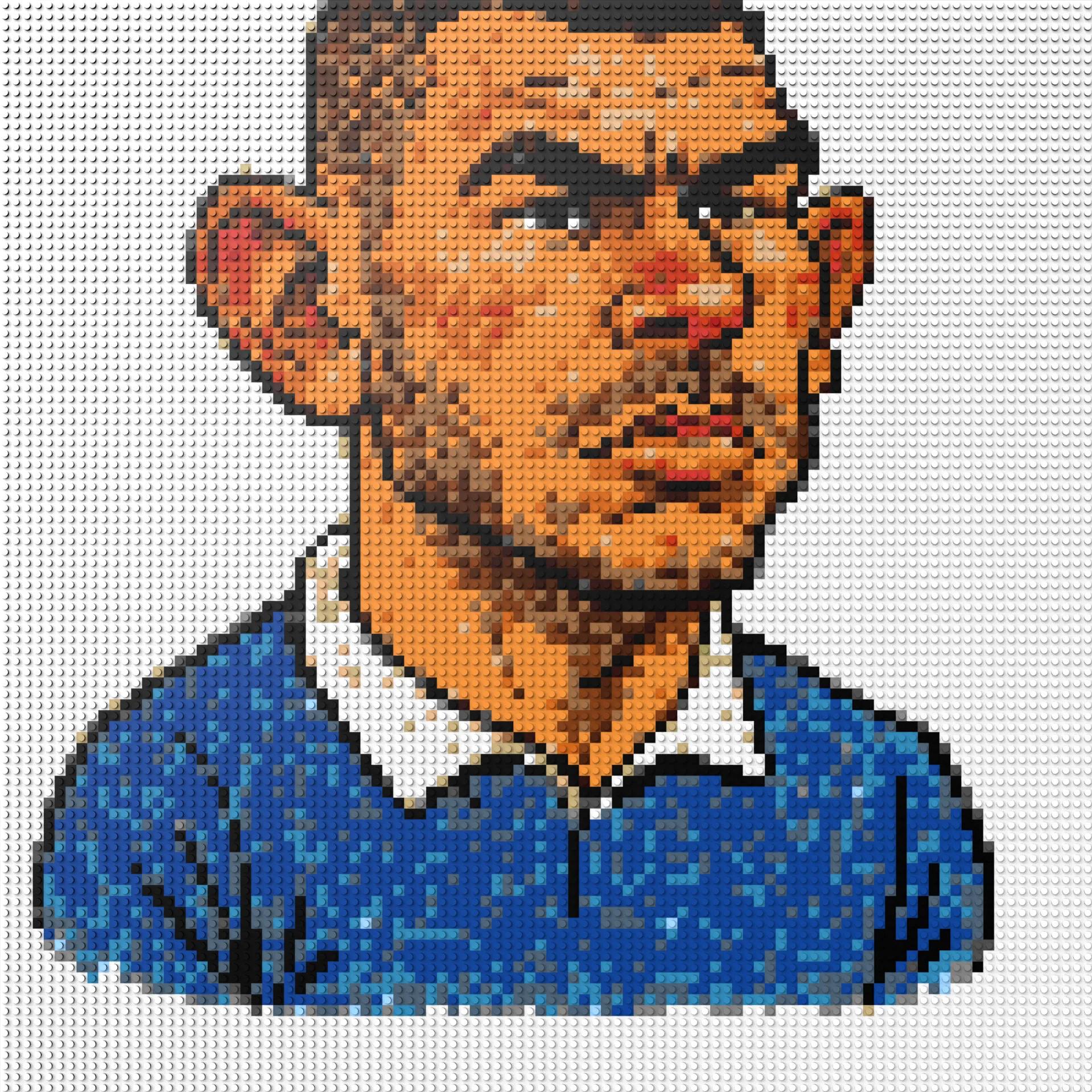 100*100studs, 80*80cm, 31,5*31,5inch