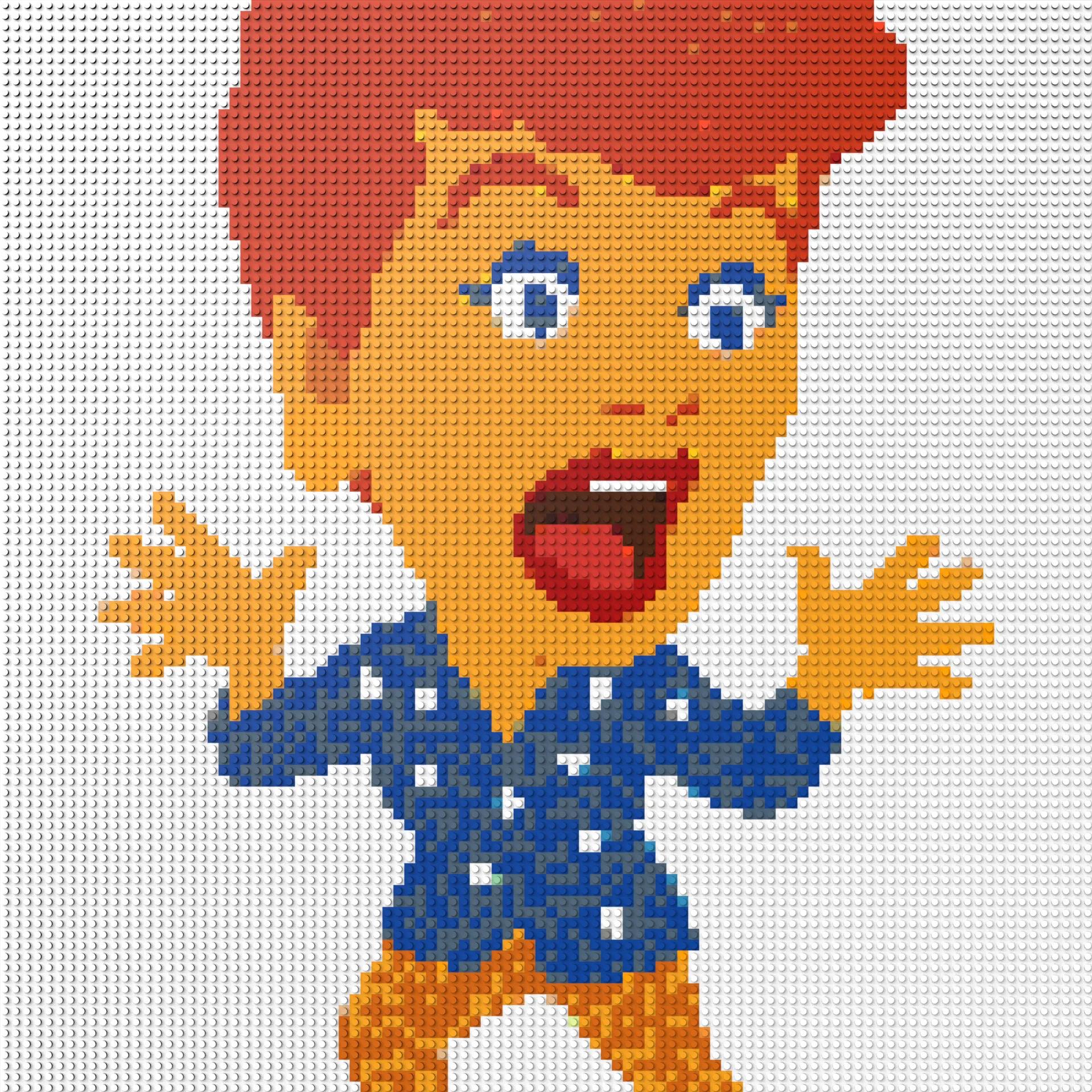 100*100studs, 80*80cm, 31,5*31,5inch