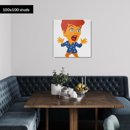 100*100studs, 80*80cm, 31,5*31,5inch