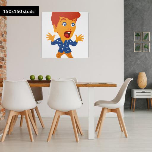 150*150studs, 120*120cm, 47,25*47,25inch