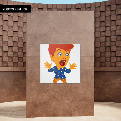 200*200studs, 160*160cm, 63*63inch