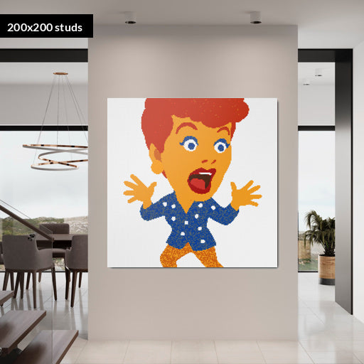 200*200studs, 160*160cm, 63*63inch