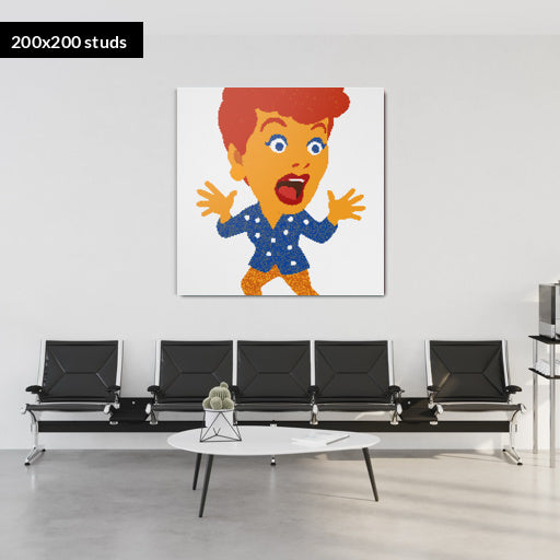 200*200studs, 160*160cm, 63*63inch