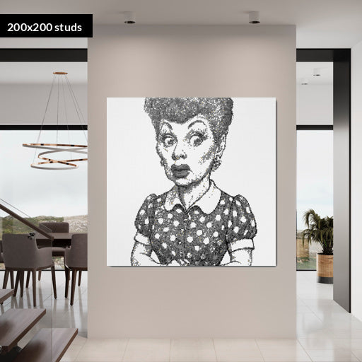 200*200studs, 160*160cm, 63*63inch