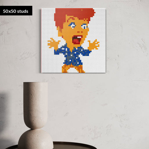 50*50studs, 40*40cm, 15,75*15,75inch