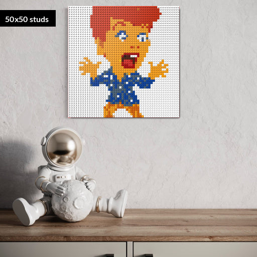 50*50studs, 40*40cm, 15,75*15,75inch