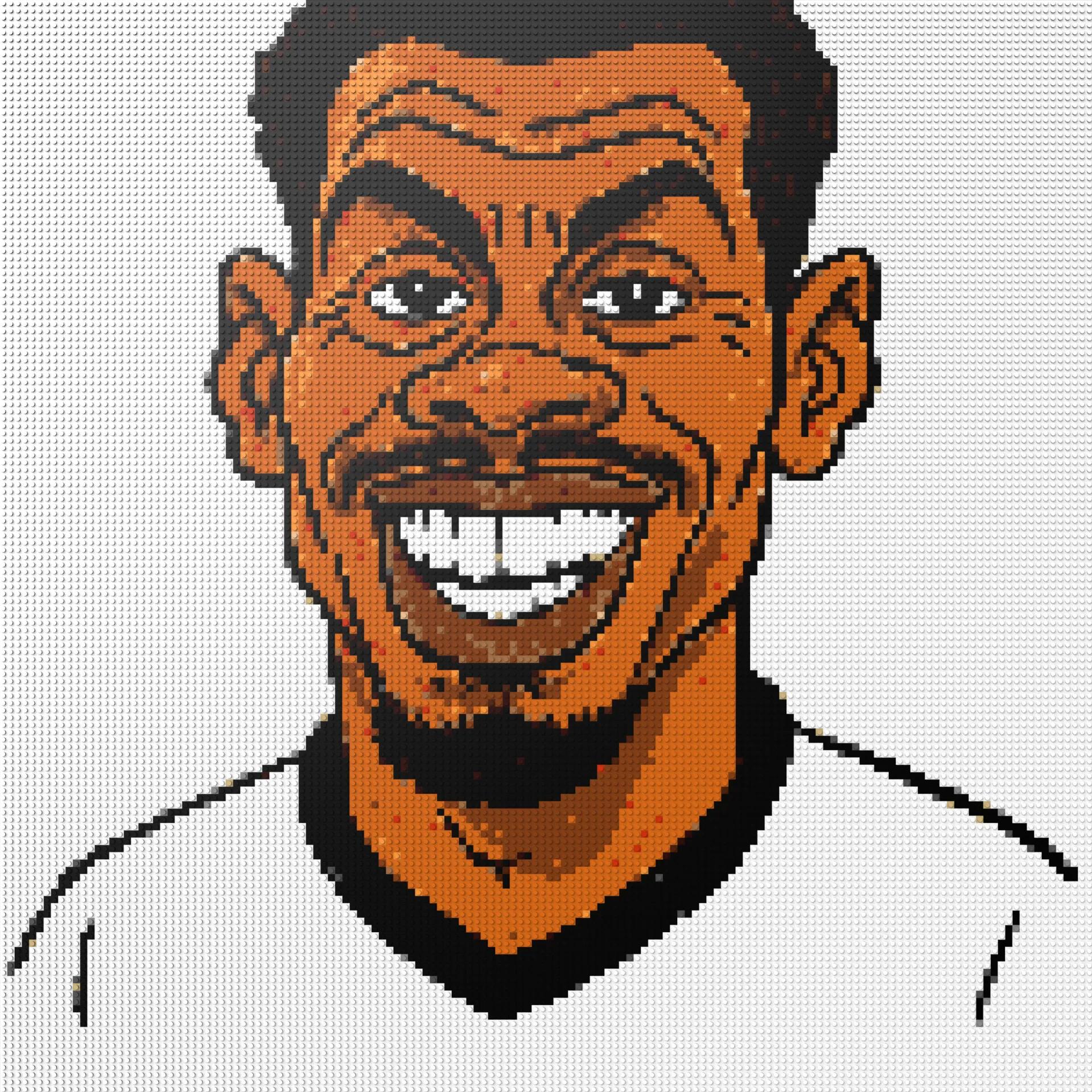 150*150studs, 120*120cm, 47,25*47,25inch