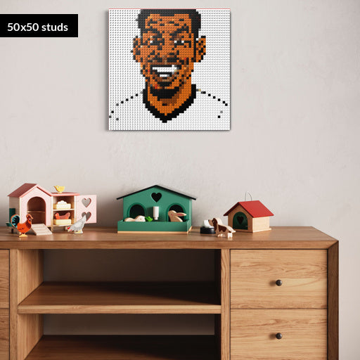 50*50studs, 40*40cm, 15,75*15,75inch