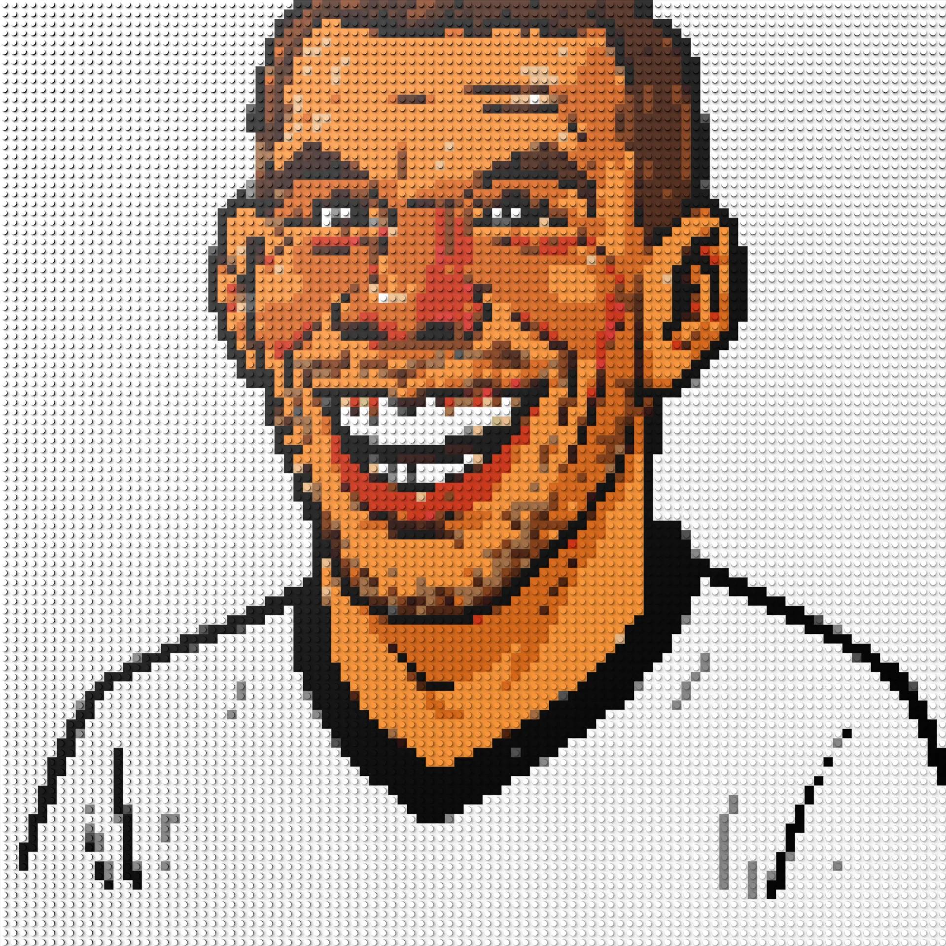 100*100studs, 80*80cm, 31,5*31,5inch