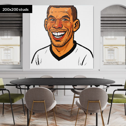 200*200studs, 160*160cm, 63*63inch