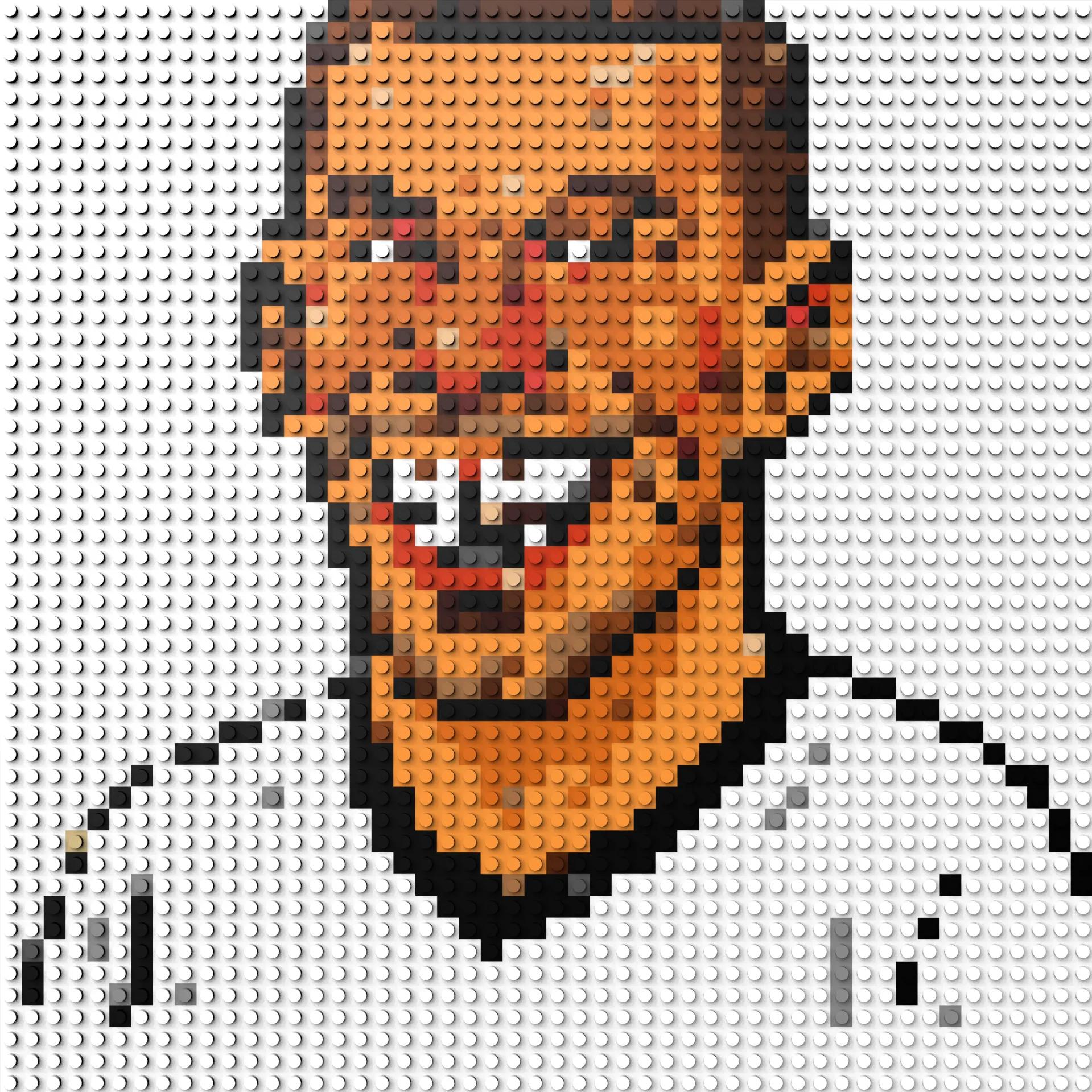 50*50studs, 40*40cm, 15,75*15,75inch