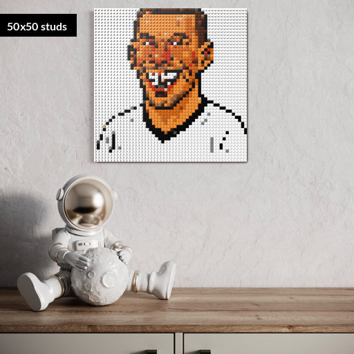 50*50studs, 40*40cm, 15,75*15,75inch