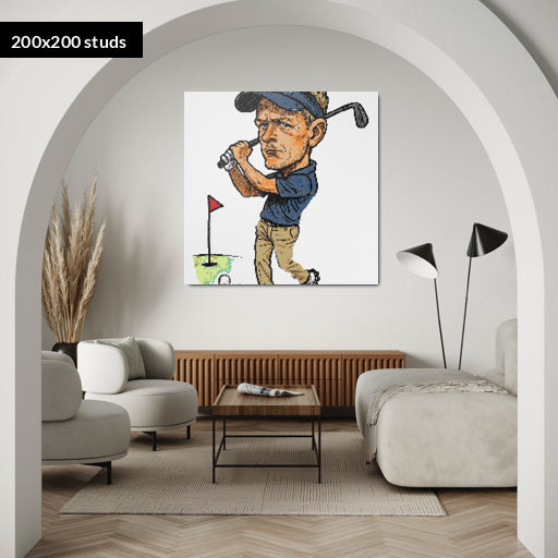 200*200studs, 160*160cm, 63*63inch