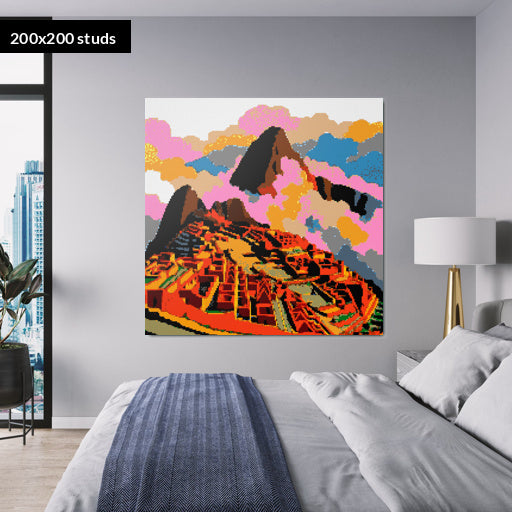 200*200studs, 160*160cm, 63*63inch