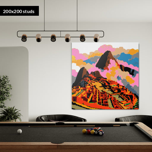 200*200studs, 160*160cm, 63*63inch