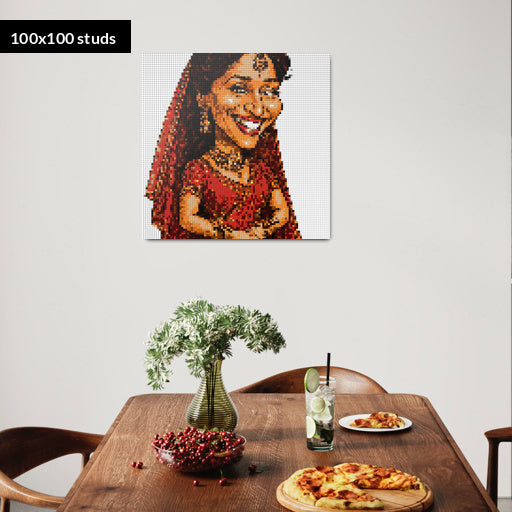 100*100studs, 80*80cm, 31,5*31,5inch