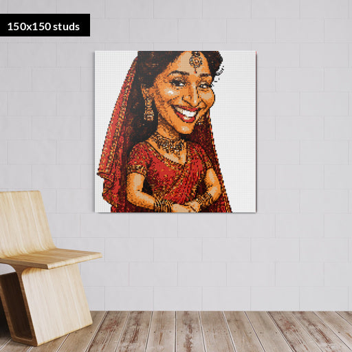 150*150studs, 120*120cm, 47,25*47,25inch