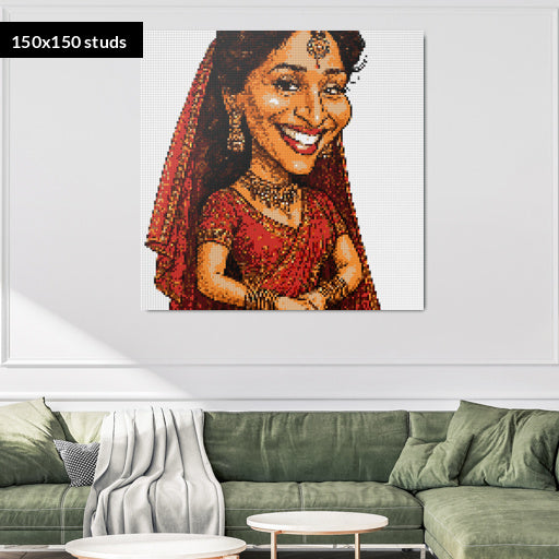 150*150studs, 120*120cm, 47,25*47,25inch